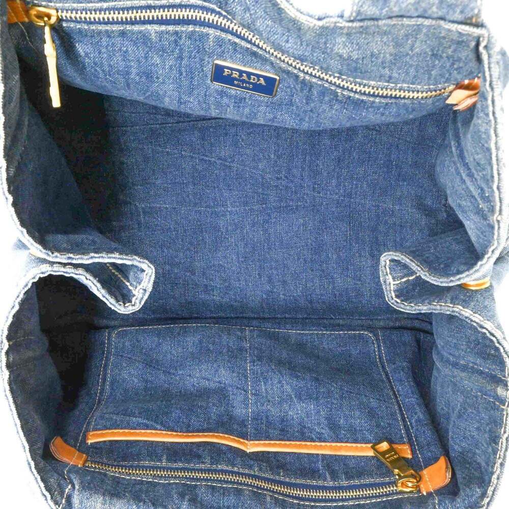 PRADA Blue Shoulder Bag - Picture 8 of 16